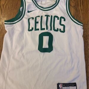 Nike Celtics Basketball Jersey - White and Green